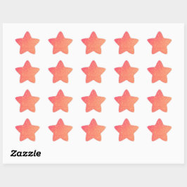 Rosa Scrapbooking & Journal Stern-Aufkleber