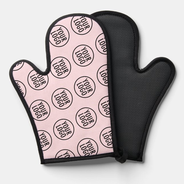 Rosa Silicon Oven Mitt mit individuellem Logo-Must Ofenhandschuh (Vorderseite/Rückseite)