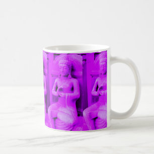 Rosa Sitzknötchen Kaffeetasse