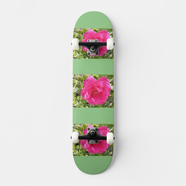 Rosa Skateboard (Vorderseite)