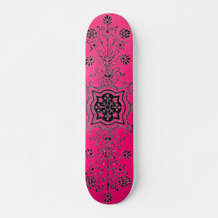 Rosa Skateboard für Formgebung