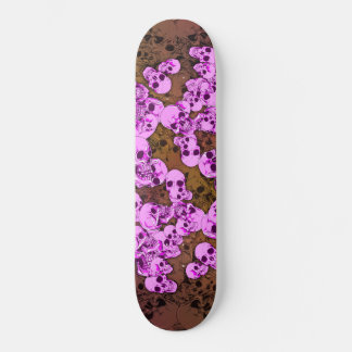 Rosa Skulls Skateboard