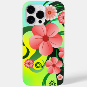 Rosa Sommer Blume Tropischer Hibiskus Blumenstrauß Case-Mate iPhone Hülle