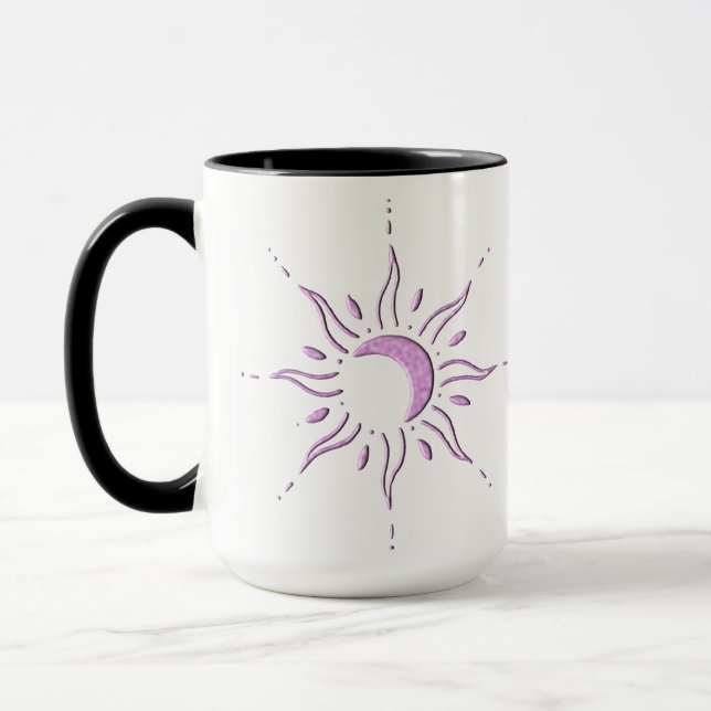 Rosa Sonne  Tasse (Links)