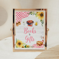 Rosa Sonnenblume GRILLEN Kinderdusche Bücher und G