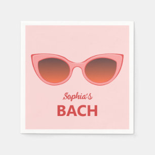 Rosa Sonnenbrillen, katzenauge Sonnenbrille, weibl Serviette
