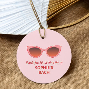 Rosa Sonnenbrillen, Katzenaugen-Sonnenbrille, femi Geschenkanhänger
