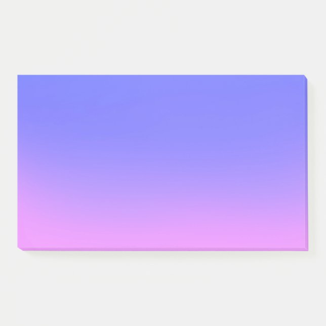 Rosa Sonnenuntergang Post-it Klebezettel (Vorderseite)