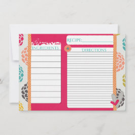 Rosa Sorbet-Rezeptionskarten