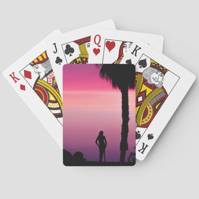 ROSA SPIELKARTEN (Rückseite)