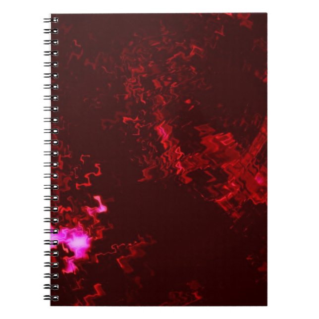 Rosa SpiralNotebook Notizblock (Vorderseite)