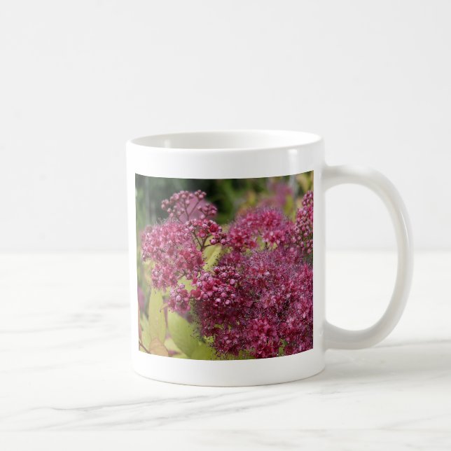 Rosa Spirea Kaffeetasse (Rechts)