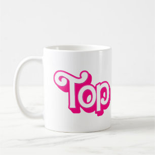 Rosa Spitze Kaffeetasse