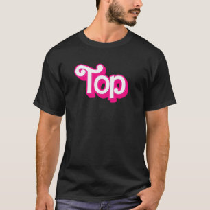 Rosa Spitze T-Shirt