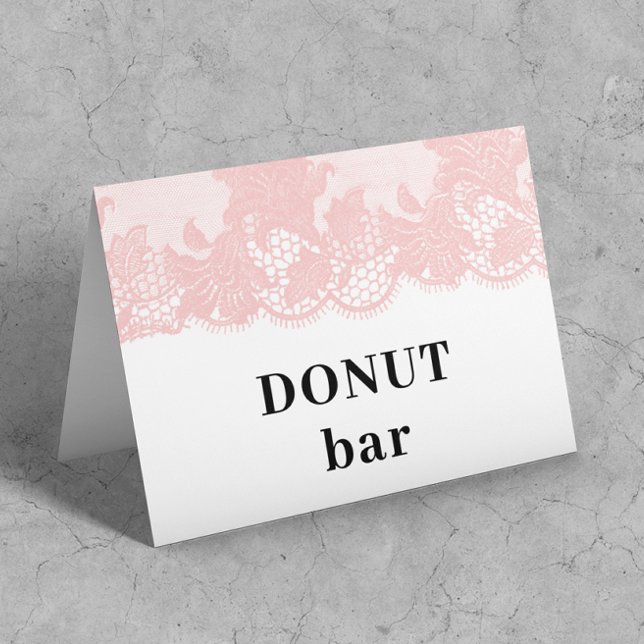 Rosa Spitzen-Popcorn-Bar-Zelt (Von Creator hochgeladen)