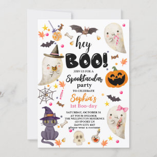 Rosa Spooktacular Halloween 1. Einladung