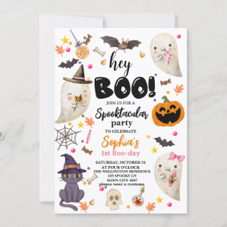 Rosa Spooktacular Halloween 1. Einladung