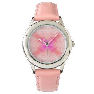 Rosa Spritzen Armbanduhr