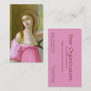 Rosa St. Agatha (M 003) FB Standard Visitenkarte