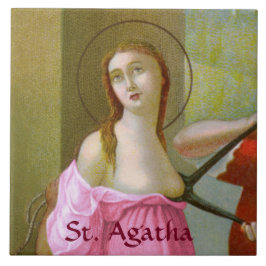 Rosa St. Agatha (M 003) Keramik Tile 1 Fliese