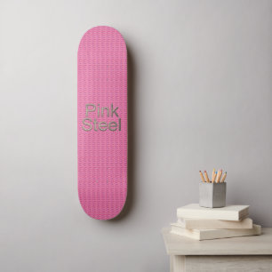 Rosa Stahlskateboard Skateboard