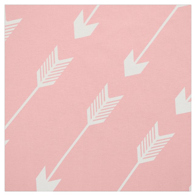 Rosa Stammes- Pfeil-Muster Stoff (Muster)