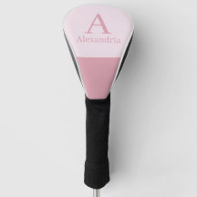 Rosa Staub Monogramm Anfangsname Minimal