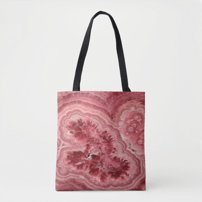 Rosa Stein Tasche (Vorderseite)