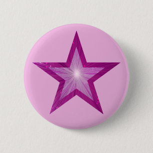 Rosa Sterntaste blass pink Button