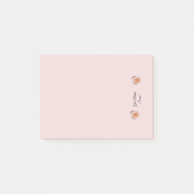 Rosa Sticky Notes werden bald besser Post-it Klebezettel (Vorderseite)