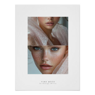 Rosa Stimmung Poster