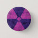 rosa Strahlungssymbol Button (Vorderseite)