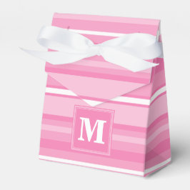 Rosa Streifen Geschenkschachtel