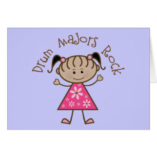 Rosa Strichmännchen Tambourmajor-Felsen