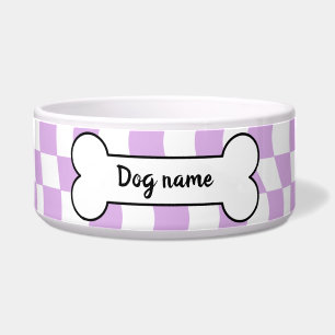 Rosa Stripter Name Bowl Napf