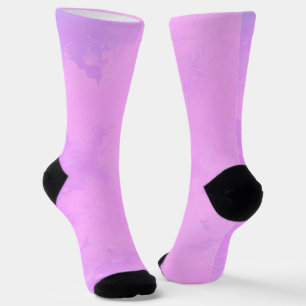 Rosa Sturmwolken Socken