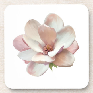 Rosa südliche Magnolie Getränkeuntersetzer