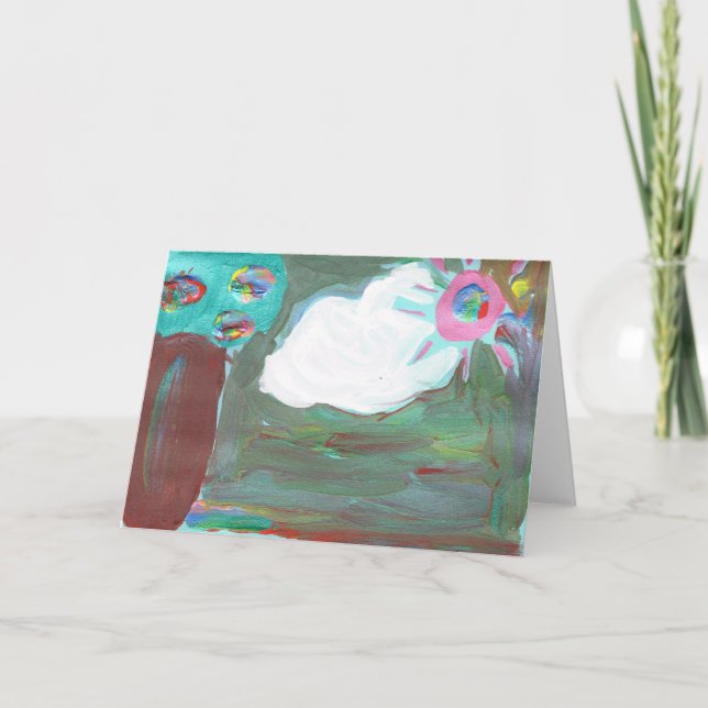 Rosa Sun Karte (Vorderseite)