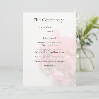 Rosa, süße Erbsen mit Platz für Text Hochzeit