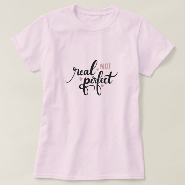 Rosa T-Shirt (Design vorne)
