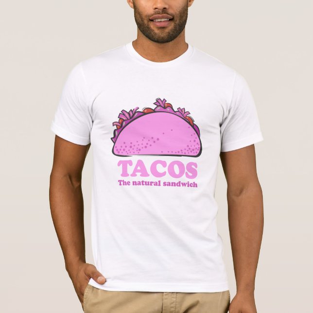 ROSA TACOS T-Shirt (Vorderseite)
