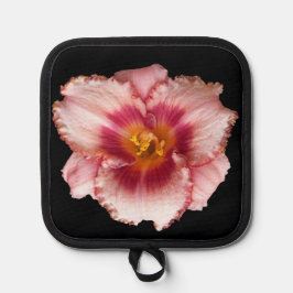 Rosa Taglilie Topflappen