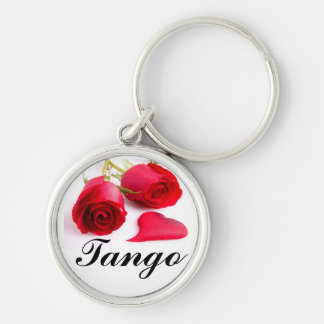 Rosa Tango Schlüsselanhänger