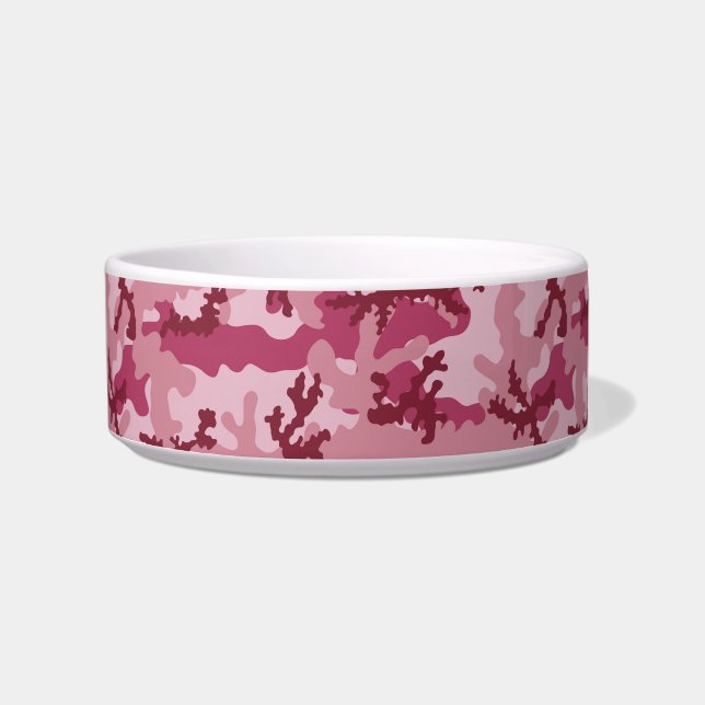 Rosa Tarnung Napf (Vorderseite)