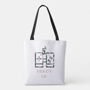 Rosa-Tarnung Spielcontroller Bereit Gamer Tasche