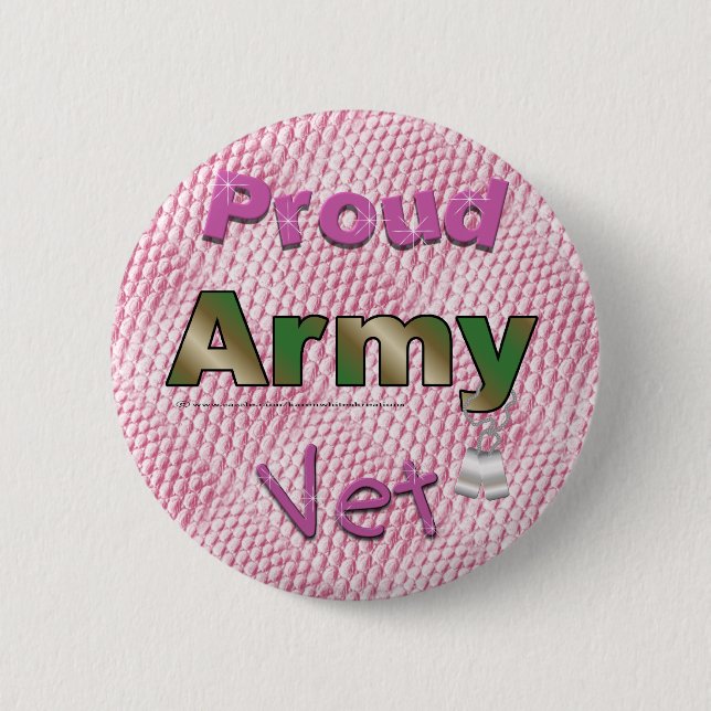 Rosa-Taste für den Vokabular der Armee Button (Vorderseite)