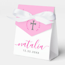 Rosa Taufe Christening Naming Cross