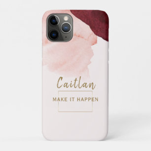 Rosa Terrakotta-Abstrakt Case-Mate iPhone Hülle