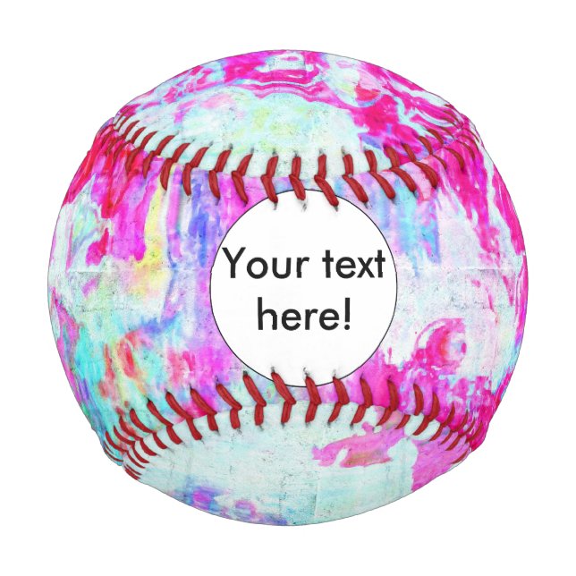 Rosa Textur Baseball (Vorderseite)