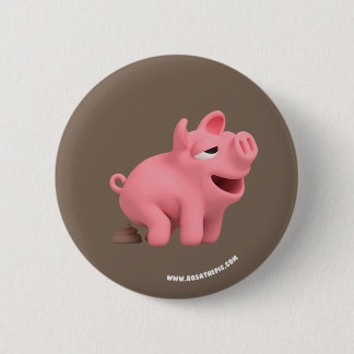 Rosa the Pig takes a Poop Button